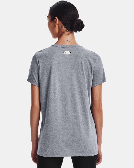 Women's UA Team Camp T-Shirt, Gray, pdpMainDesktop image number 1